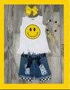 Smile Emoji Short Set