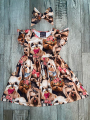 Too Dawggone Cute Dress Set