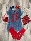 Soft Denim Heart 2 Heart Dress